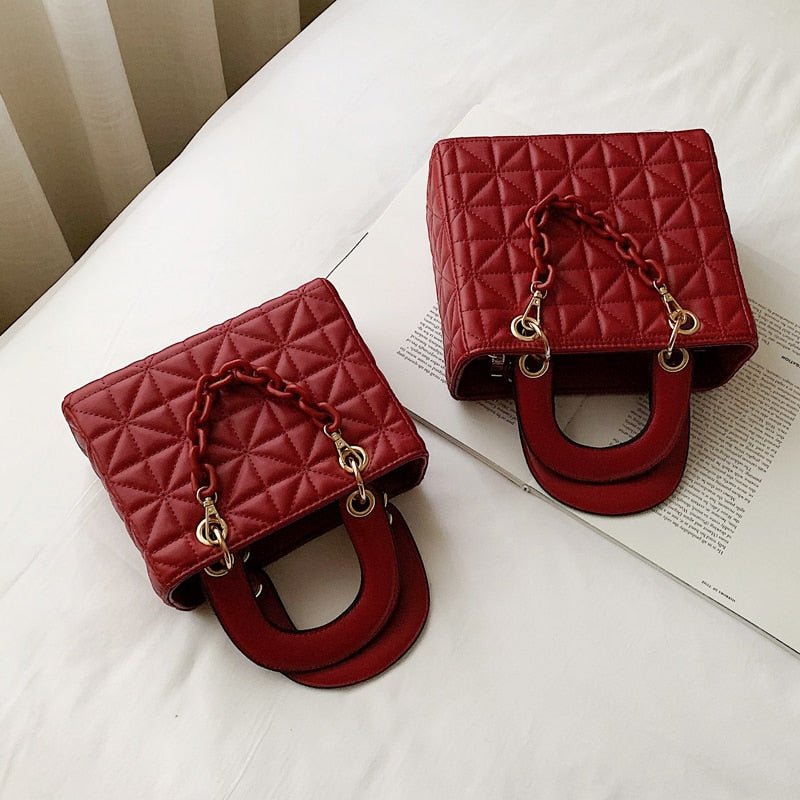 Bolsa Feminina Crossbody com Corrente - Frete Grátis