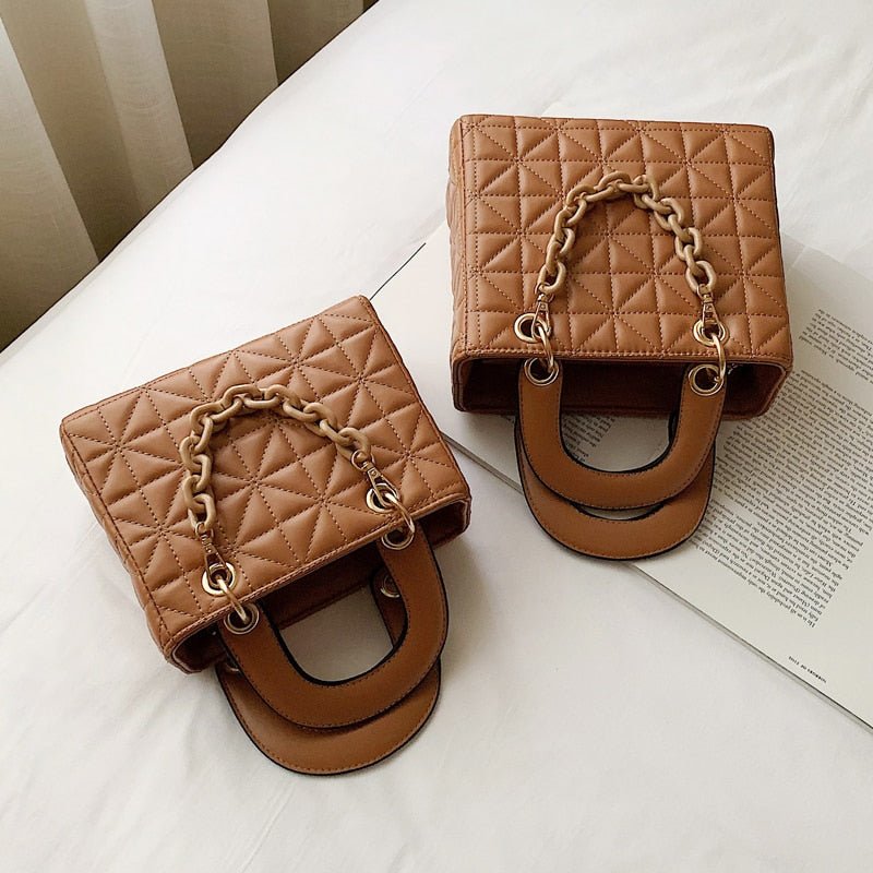 Bolsa Feminina Crossbody com Corrente - Frete Grátis