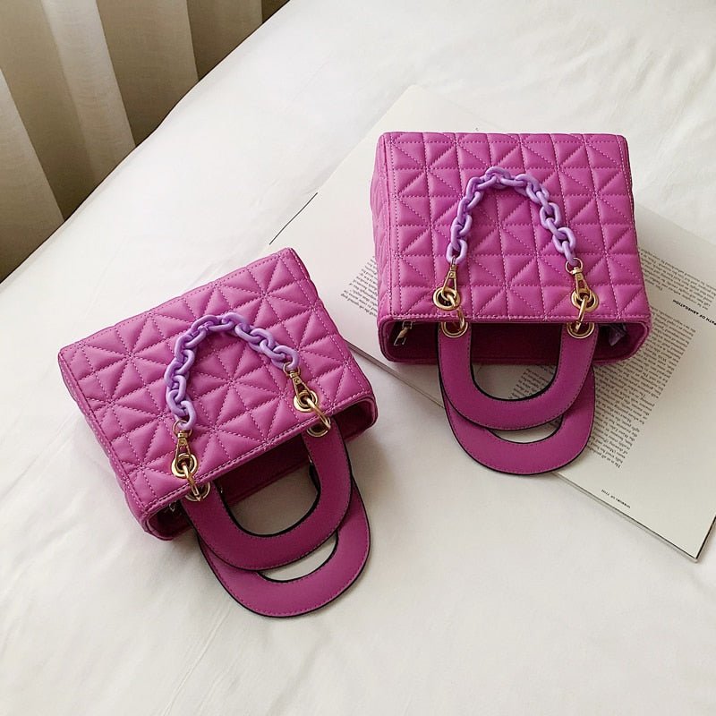 Bolsa Feminina Crossbody com Corrente - Frete Grátis