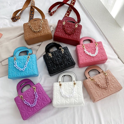 Bolsa Feminina Crossbody com Corrente - Frete Grátis