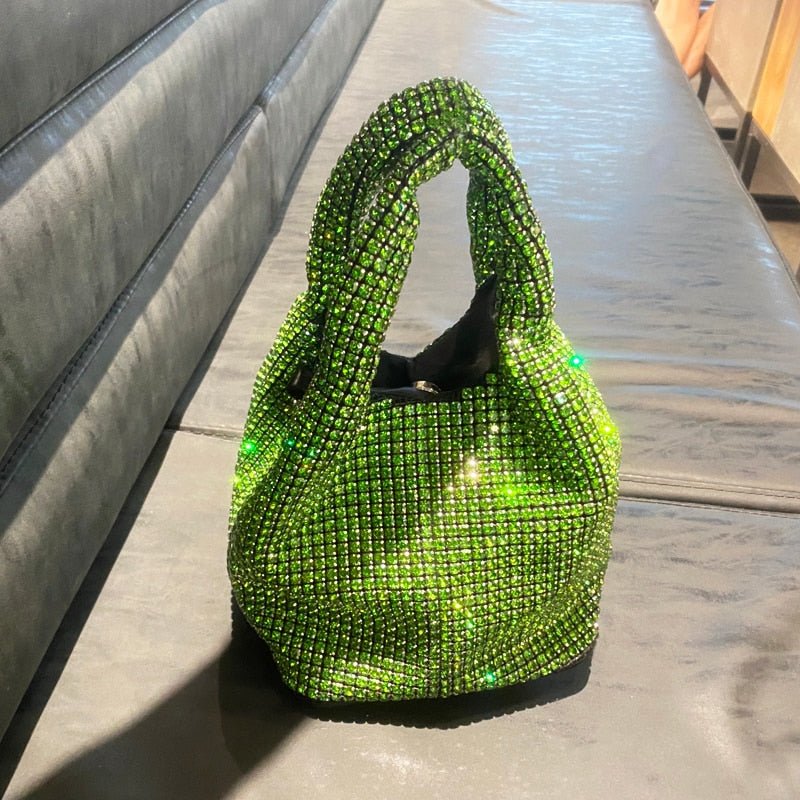 Bolsa Feminina Crystal Luxury Cravejada - Frete Grátis