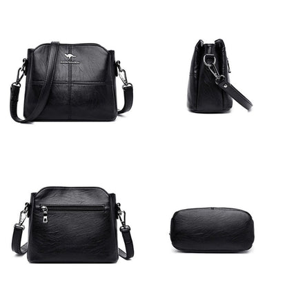Bolsa Feminina De Couro Baly - Frete Grátis