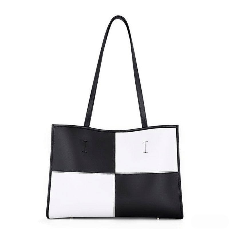 Bolsa Feminina de Couro Feminina William Polo - Modelo Xadrez - Frete Grátis