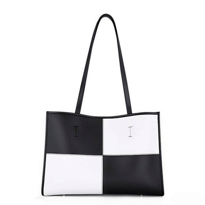 Bolsa Feminina de Couro Feminina William Polo - Modelo Xadrez - Frete Grátis