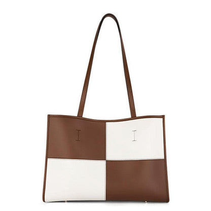 Bolsa Feminina de Couro Feminina William Polo - Modelo Xadrez - Frete Grátis