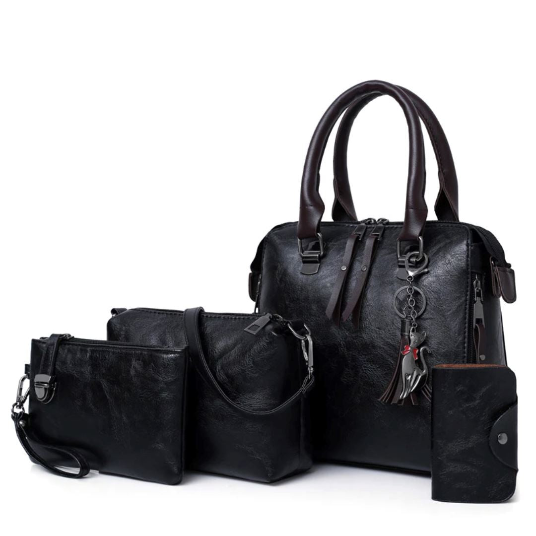 Bolsa Feminina de Couro - Frete Grátis