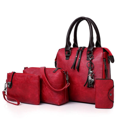 Bolsa Feminina de Couro - Frete Grátis