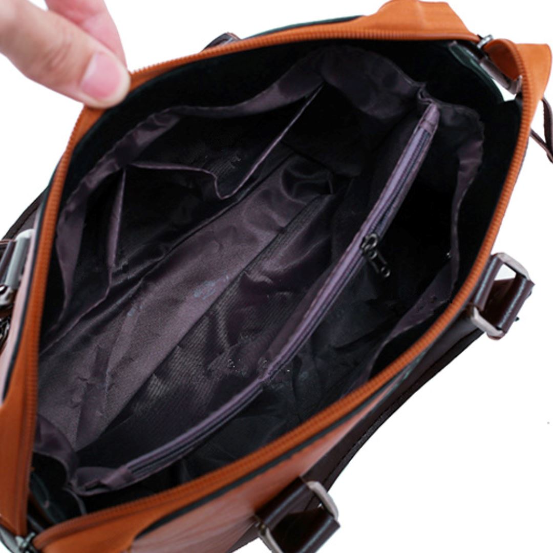Bolsa Feminina de Couro - Frete Grátis