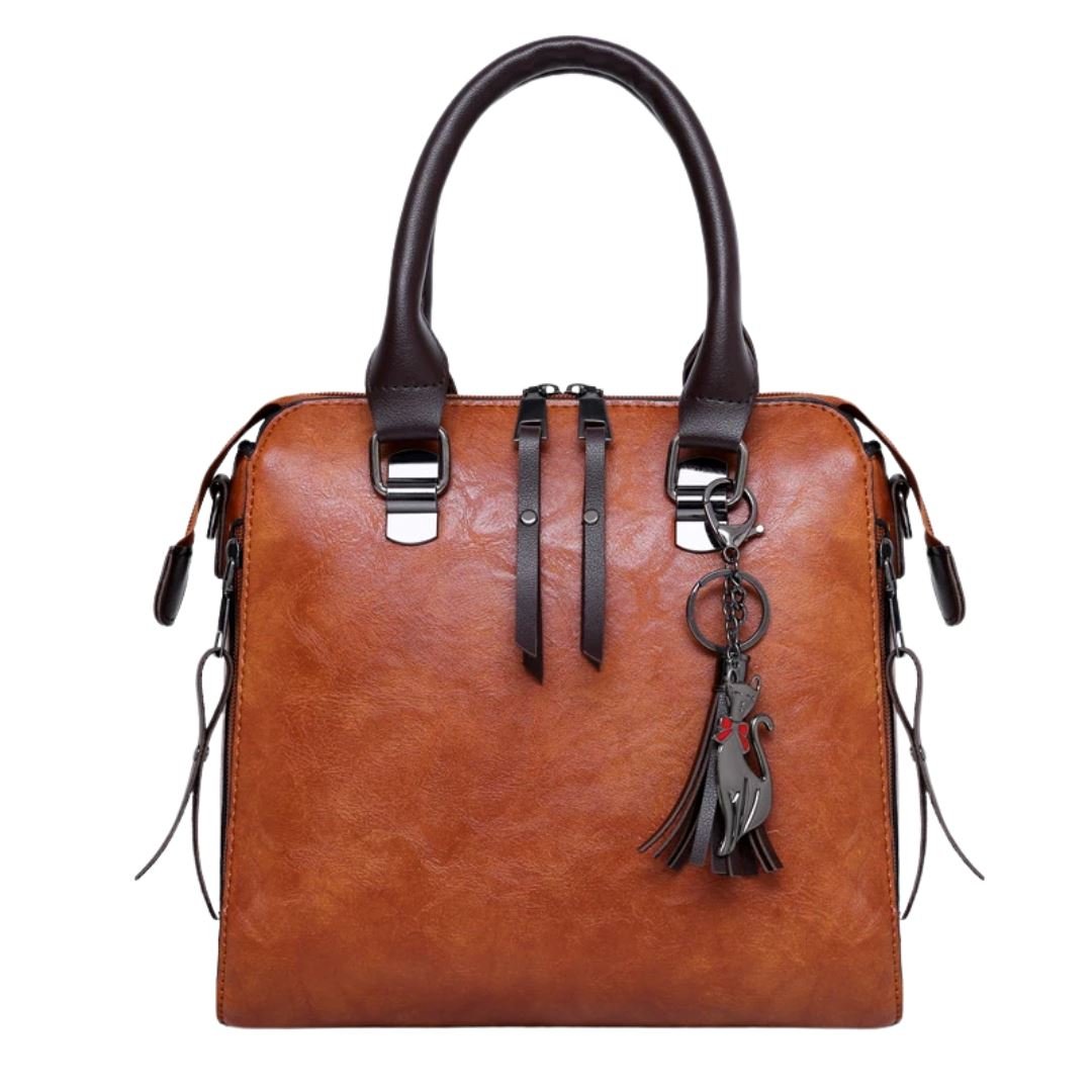 Bolsa Feminina de Couro - Frete Grátis
