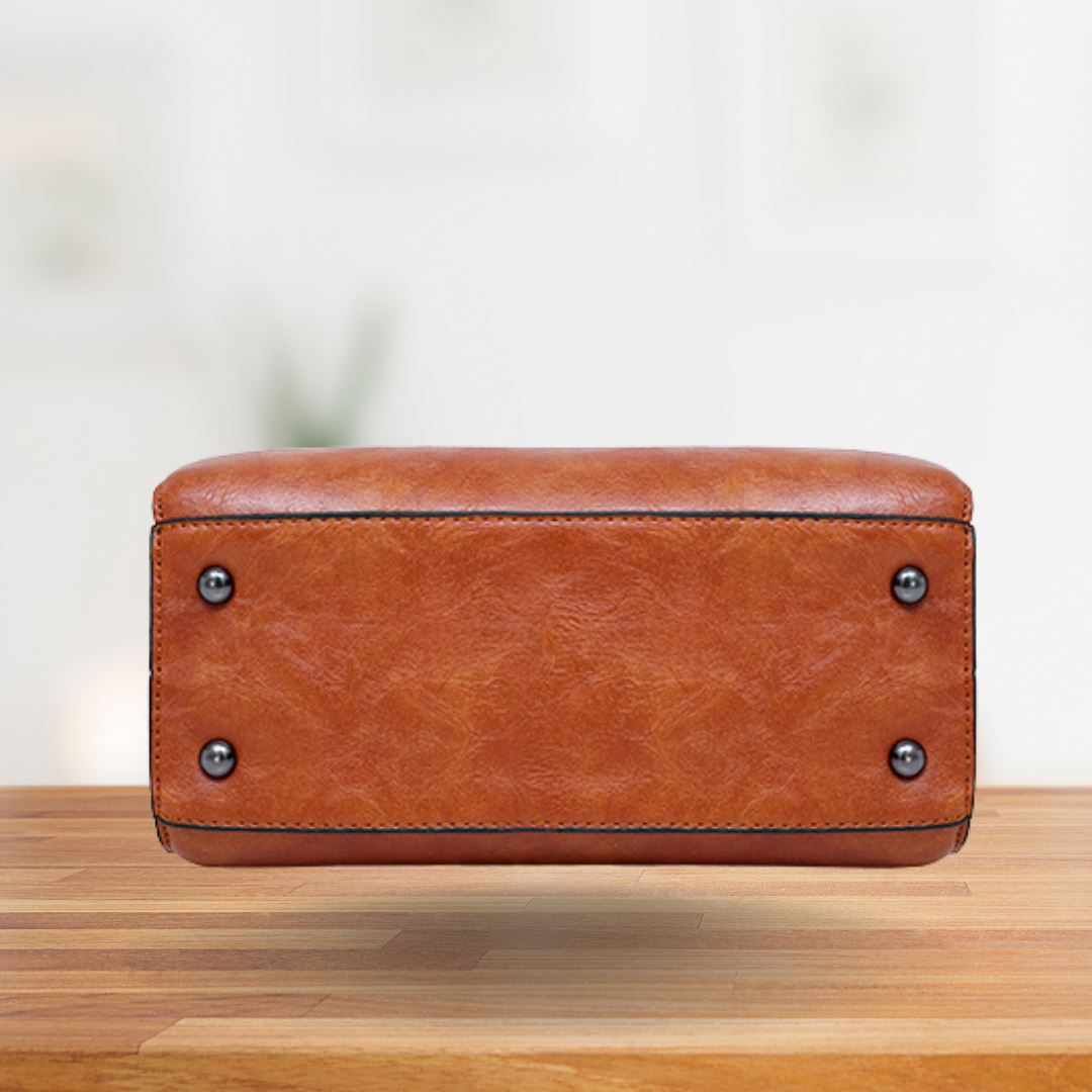 Bolsa Feminina de Couro - Frete Grátis