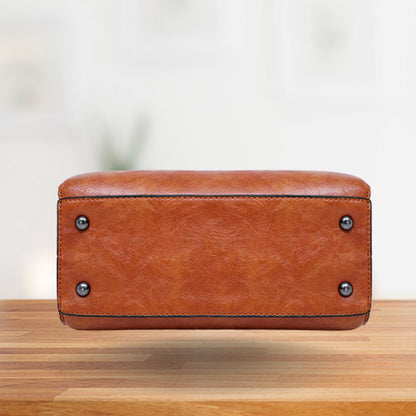 Bolsa Feminina de Couro - Frete Grátis