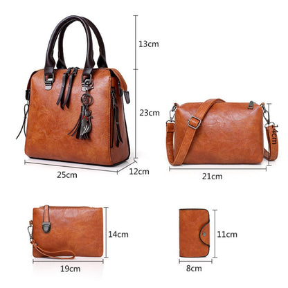 Bolsa Feminina de Couro - Frete Grátis
