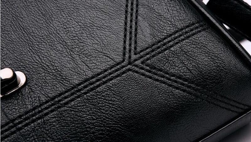 Bolsa Feminina de Couro Tiracolo - Frete Grátis