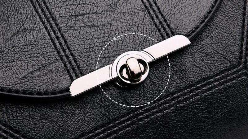 Bolsa Feminina de Couro Tiracolo - Frete Grátis