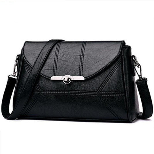 Bolsa Feminina de Couro Tiracolo - Frete Grátis