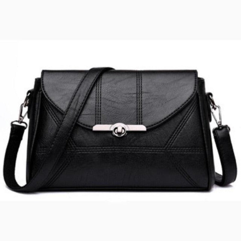 Bolsa Feminina de Couro Tiracolo - Frete Grátis
