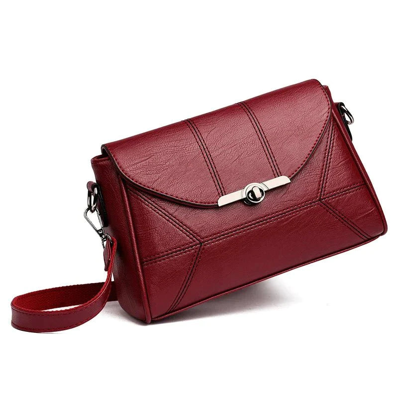 Bolsa Feminina de Couro Tiracolo - Frete Grátis