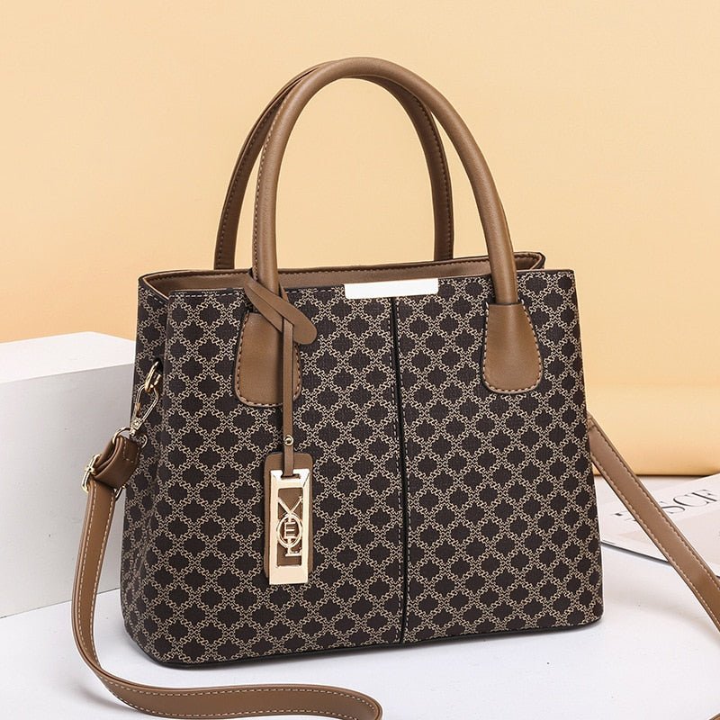 Bolsa Feminina de Luxo Couro - Frete Grátis