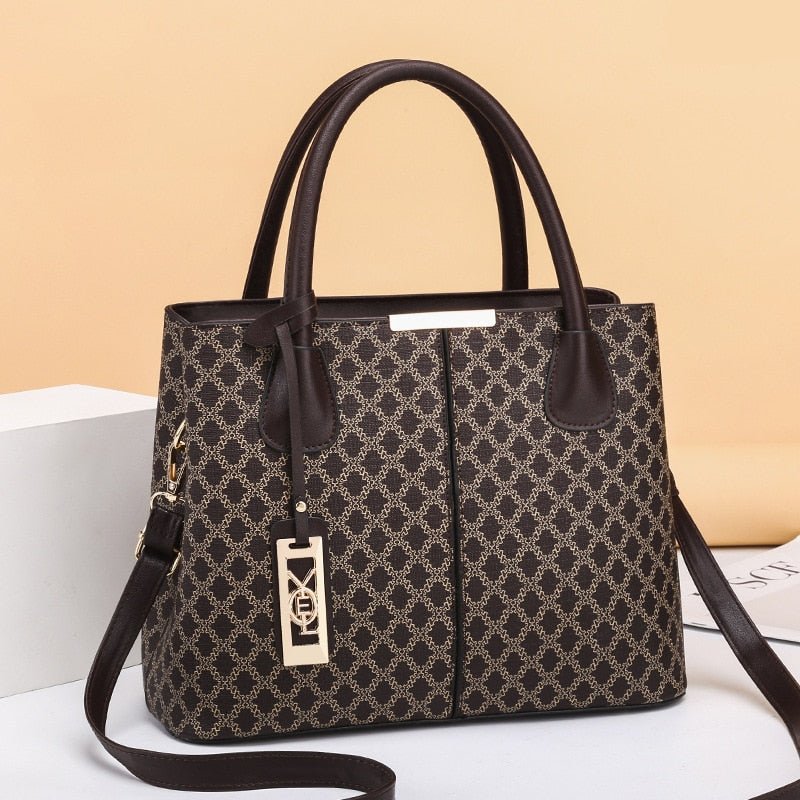 Bolsa Feminina de Luxo Couro - Frete Grátis
