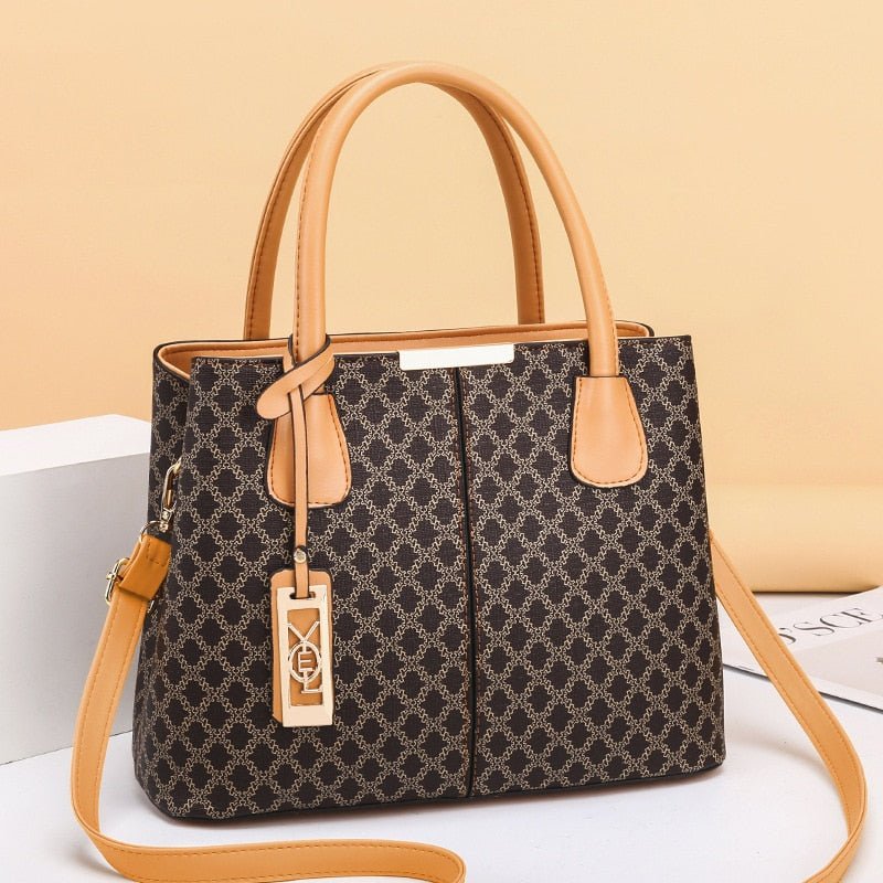 Bolsa Feminina de Luxo Couro - Frete Grátis