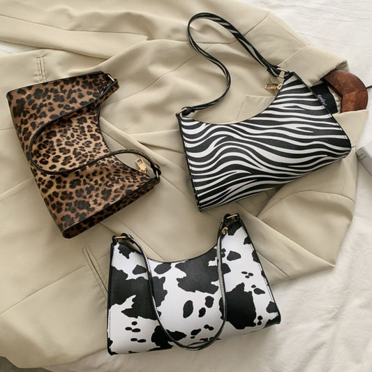 Bolsa Feminina de Ombro Animal Print - Frete Grátis