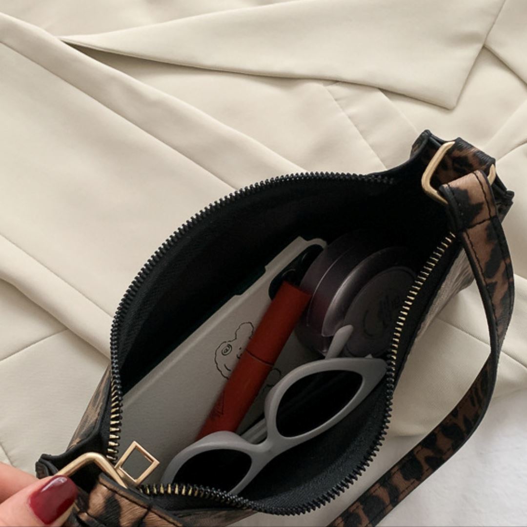 Bolsa Feminina de Ombro Animal Print - Frete Grátis