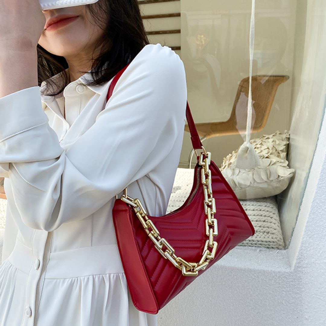 Bolsa Feminina de Ombro Bella - Frete Grátis