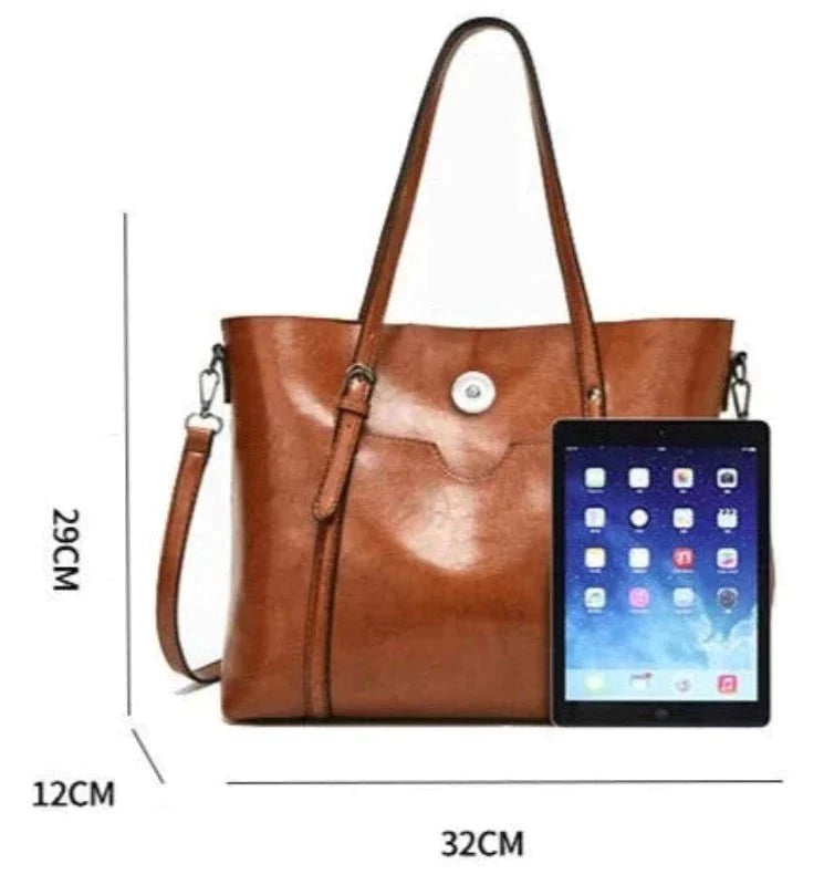 Bolsa Feminina de Ombro Couro Maitê - Frete Grátis