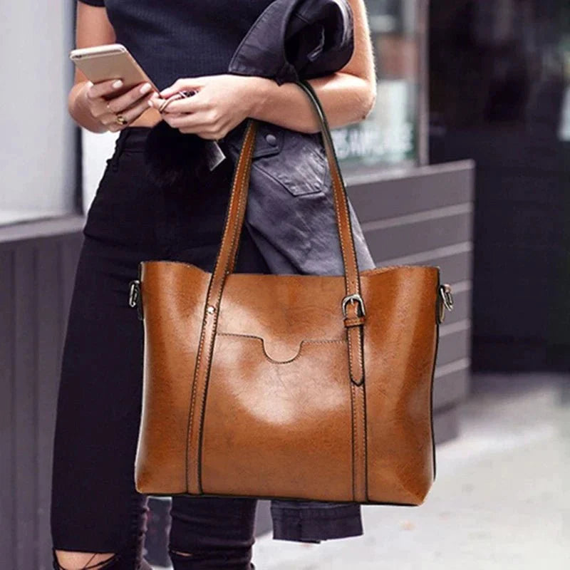 Bolsa Feminina de Ombro Couro Maitê - Frete Grátis