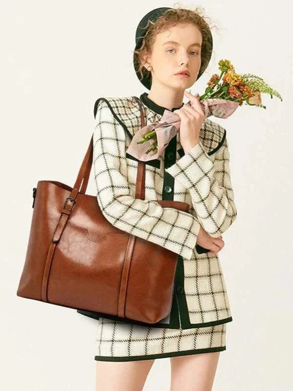 Bolsa Feminina de Ombro Couro Maitê - Frete Grátis