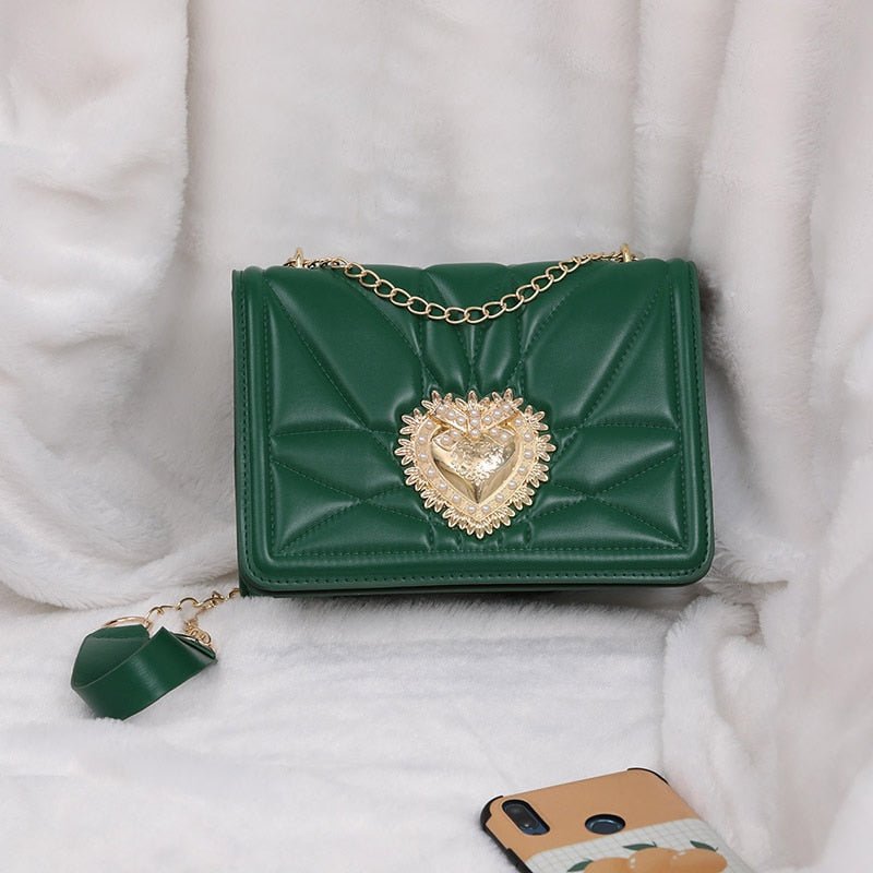 Bolsa Feminina Luxury Casual Alça Corrente - Frete Grátis