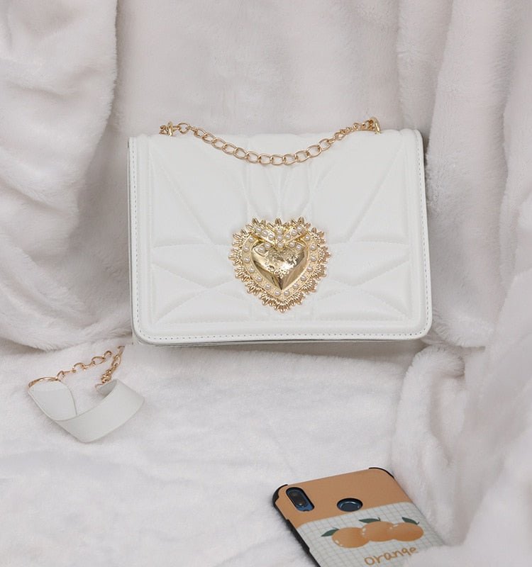 Bolsa Feminina Luxury Casual Alça Corrente - Frete Grátis