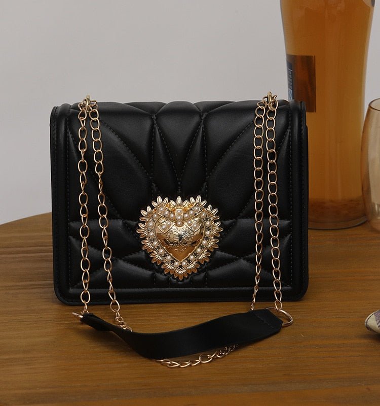 Bolsa Feminina Luxury Casual Alça Corrente - Frete Grátis