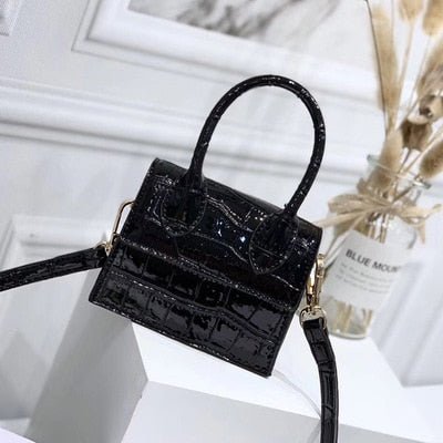 Bolsa Feminina Mini Small Croco - Frete Grátis