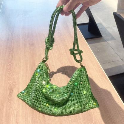 Bolsa Feminina Saquinho Shoulder Bag Crystal - Frete Grátis
