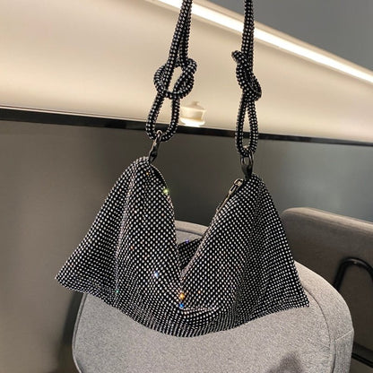 Bolsa Feminina Saquinho Shoulder Bag Crystal - Frete Grátis