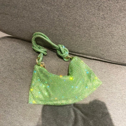 Bolsa Feminina Saquinho Shoulder Bag Crystal - Frete Grátis