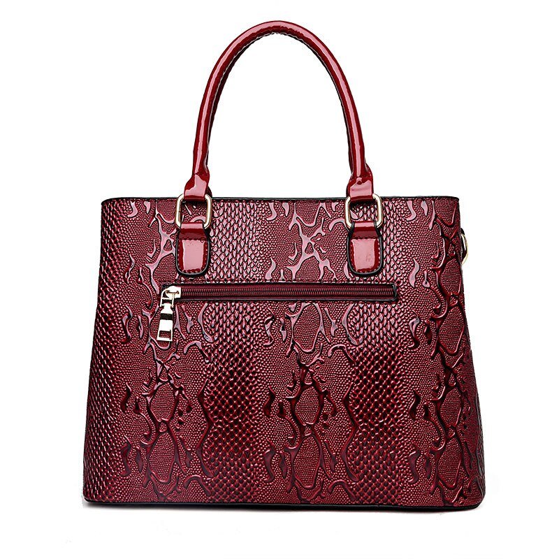 Bolsa Feminina Transversal de Verniz - Frete Grátis