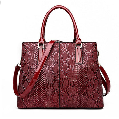 Bolsa Feminina Transversal de Verniz - Frete Grátis