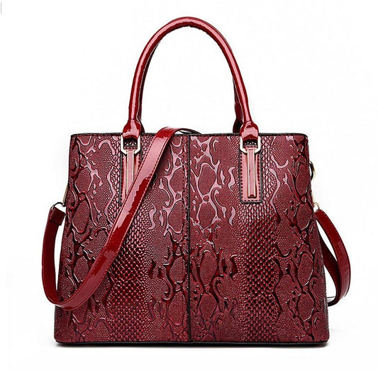 Bolsa Feminina Transversal de Verniz - Frete Grátis