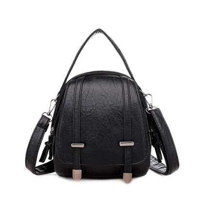 Bolsa Transversal de Couro Legitimo Feminina - Frete Grátis