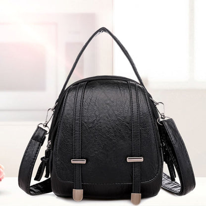Bolsa Transversal de Couro Legitimo Feminina - Frete Grátis