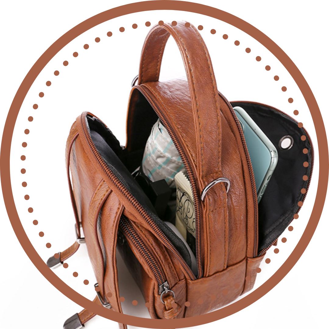 Bolsa Transversal de Couro Legitimo Feminina - Frete Grátis