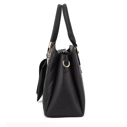 Bolsa Transversal Feminina de Couro + Carteira Feminina de Couro - Frete Grátis