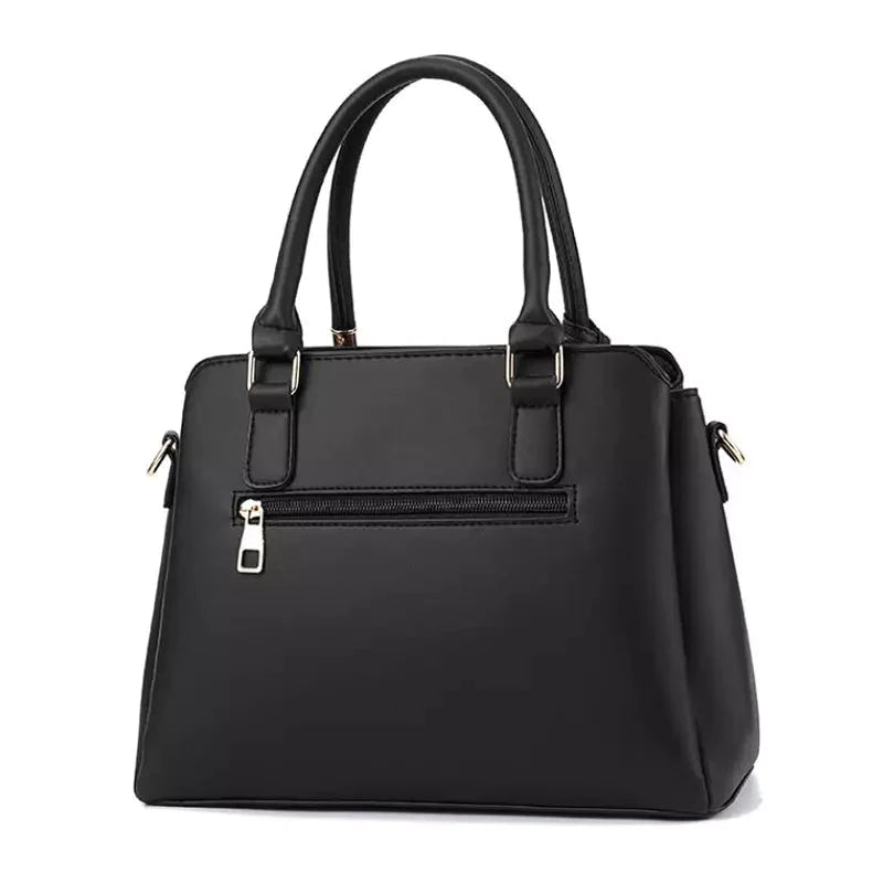 Bolsa Transversal Feminina de Couro + Carteira Feminina de Couro - Frete Grátis