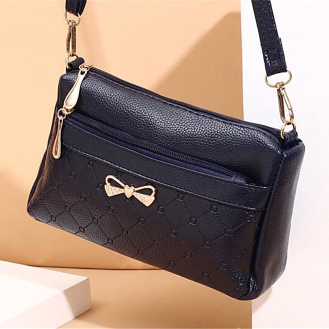 Bolsinha de Couro | Bolsa Feminina de Ombro - Frete Grátis