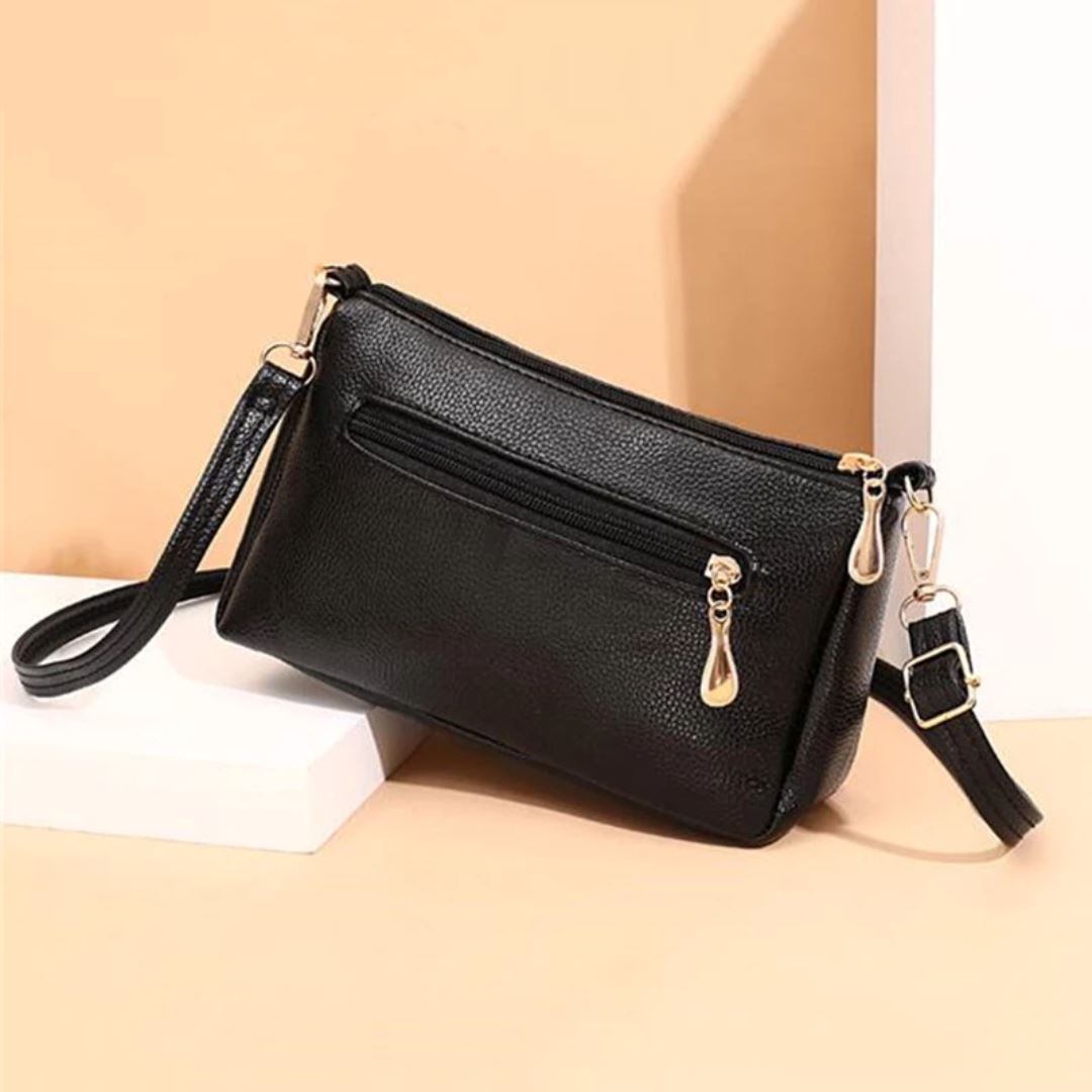 Bolsinha de Couro | Bolsa Feminina de Ombro - Frete Grátis