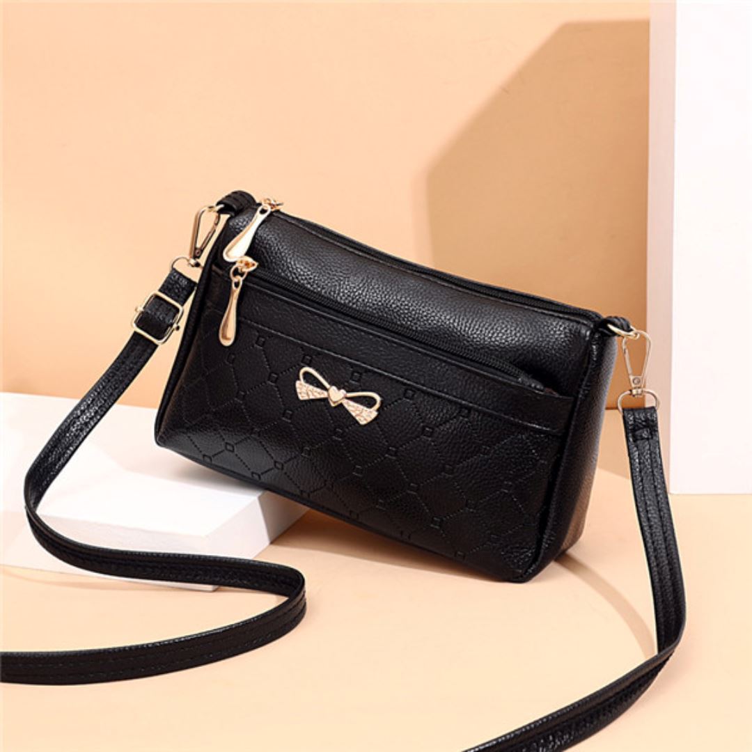 Bolsinha de Couro | Bolsa Feminina de Ombro - Frete Grátis