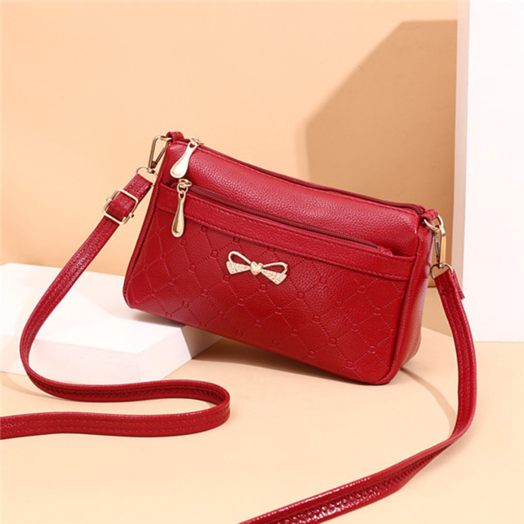Bolsinha de Couro | Bolsa Feminina de Ombro - Frete Grátis