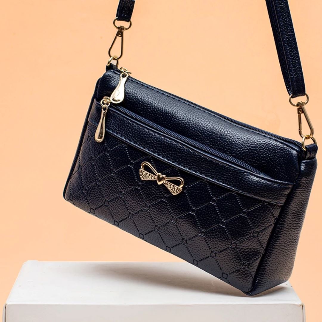 Bolsinha de Couro | Bolsa Feminina de Ombro - Frete Grátis